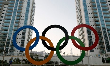 Làng Olympic tại thành phố Rio de Janeiro. Ảnh: AP.