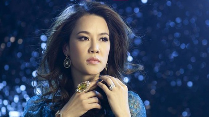Thu Phương là ca sĩ khách mời trong đêm Bán kết chương trình Nhân tố bí ẩn tối 14/8.