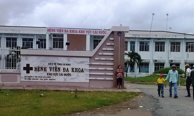 Bệnh viện Đa khoa Thị trấn Cái Nước nơi bác sĩ Đỉnh từ chối chức giám đốc.