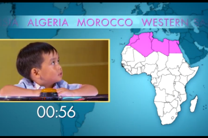 Cậu bé 4 tuổi gây choáng với khả năng ghi nhớ tên các quốc gia trên thế giới.
