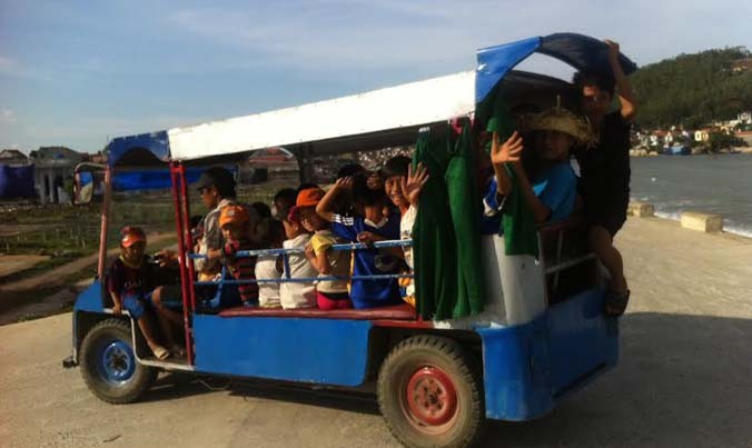 Xe điện 4 bánh vi phạm giao thông nhiều nhất ở Sầm Sơn
