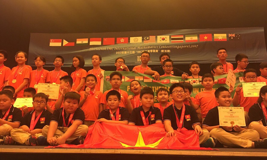 Học sinh Việt Nam thu 'quả ngọt' từ cuộc thi Toán quốc tế IMC