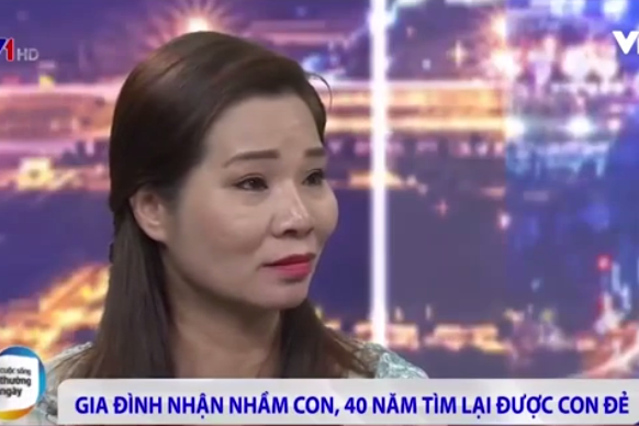 Mẹ tìm thấy con sau 42 năm bị trao nhầm ở nhà hộ sinh Hà Nội