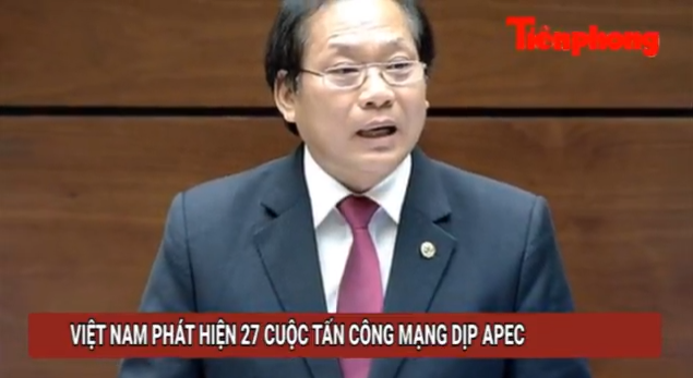 Tin nóng 24H: Việt Nam phát hiện 27 cuộc tấn công mạng dịp APEC