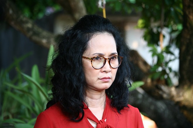 NSND Lan Hương ghi dấu ấn đặc biệt với vai mẹ chồng khó tính trong phim "Sống chung với mẹ chồng".