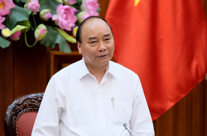 Thủ tướng Nguyễn Xuân Phúc đã chủ trì cuộc làm việc về việc xây dựng Chính phủ điện tử.