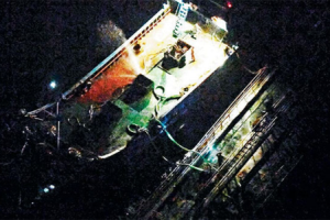 Tàu Triều Tiên bị phát hiện buôn lậu dầu trên Biển Hoa Đông hôm 19/5/2018