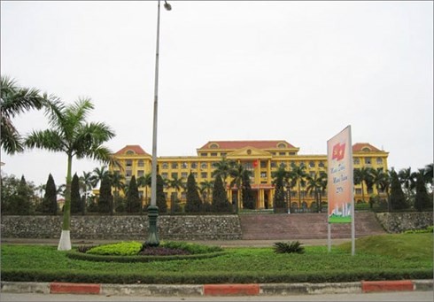 Trụ sở UBND tỉnh Vĩnh Phúc (ảnh: Cổng thông tin điện tử tỉnh Vĩnh Phúc)