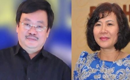 Vợ chồng ông Nguyễn Đăng Quang.