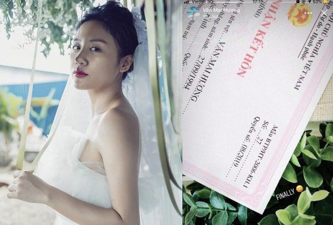 Fan chỉ ra những điểm nghi ngờ giấy đăng ký kết hôn của Văn Mai Hương 