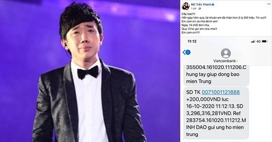 Showbiz 26/5: Thuỷ Tiên lên tiếng về 4,3 tỉ Trấn Thành tuyên bố đã chuyển khoản