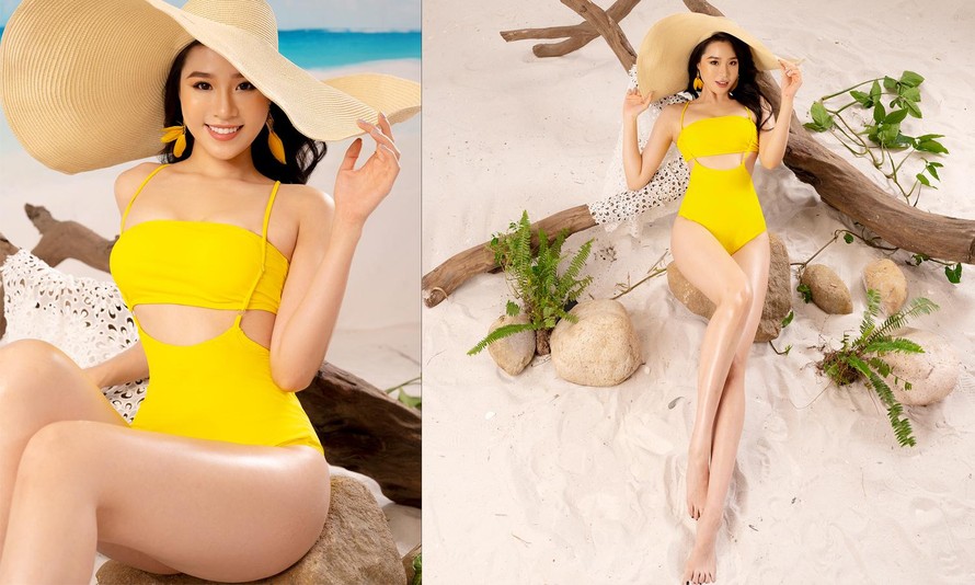 Lần hiếm hoi người đẹp biển Nguyễn Hoàng Bảo Châu khoe ảnh bikini cực gợi cảm