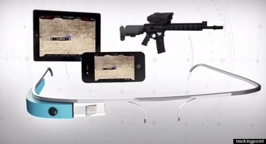 Google Glass với súng trường giúp bắn không cần ngắm