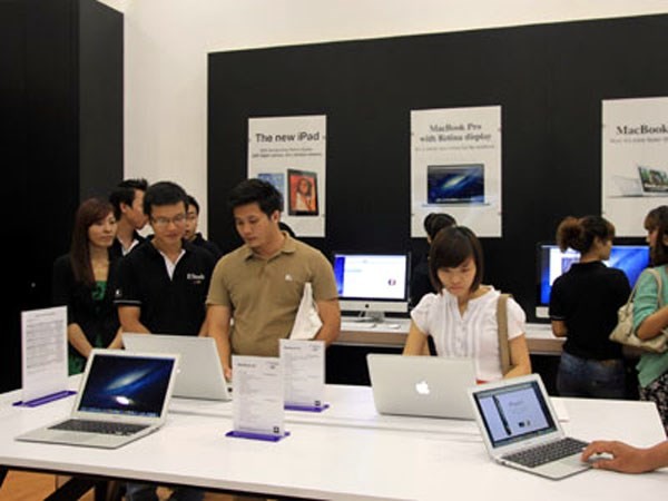FPT là đơn vị cung cấp, bảo hành sản phẩm của Apple tại Việt Nam. (Nguồn: Chungta.vn) 