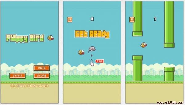 Trò chơi Flappy Bird để lại dấu ấn mạnh mẽ trong năm 2014.