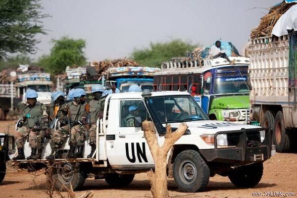 Lực lượng gìn giữ hòa bình Liên hợp quốc tại Darfur, Sudan.