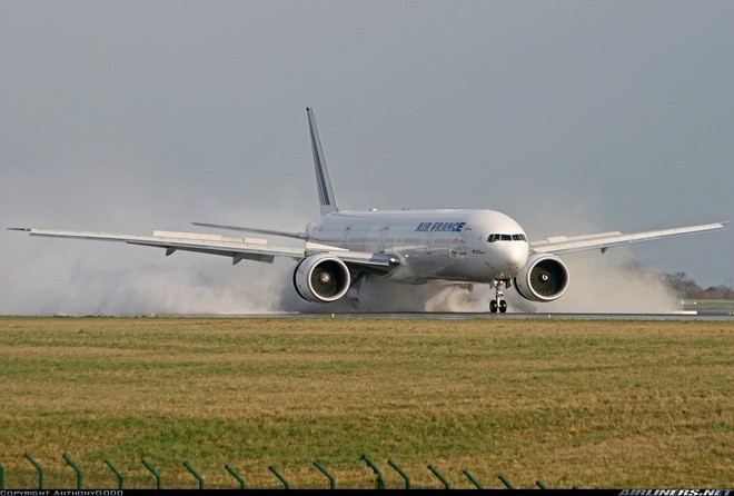 Máy bay Boeing 777 của hãng hàng không Pháp Air France. Ảnh: Airliners.net