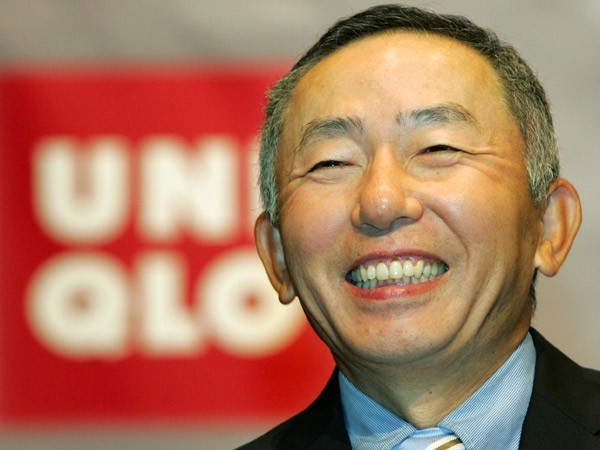Tadashi Yanai, nhà sáng lập và Chủ tịch Tập đoàn bán lẻ Fast Retailing - Tập đoàn sở hữu thương hiệu Uniqlo