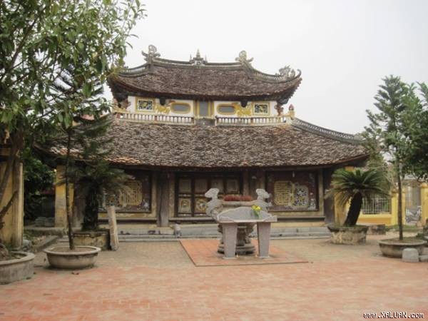  Đình làng Nguyệt Viên nơi lưu giữ danh sách và tôn vinh những người con trong làng đỗ đạt.