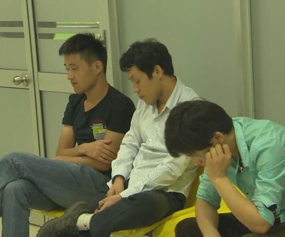 Một số đồng phạm trong đường dây của vợ chồng Liu. Ảnh CA cung cấp