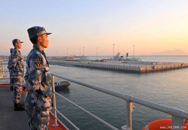Trung Quốc tuyên bố hoàn thành căn cứ tàu sân bay lớn nhất thế giới tại Biển Đông - Ảnh: Reuters