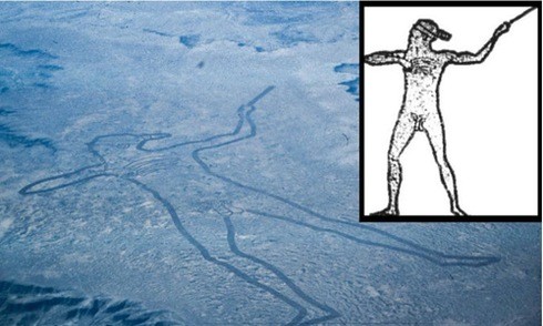 Bí ẩn hình thổ dân khổng lồ Marree Man cao 4,2km ở Australia