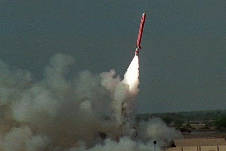 Một vụ phóng tên lửa của Pakistan