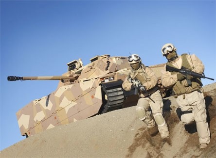 Phiên bản xe chiến đấu bộ binh CV9030 trang bị pháo Bushmaster II cỡ nòng 30mm. Ảnh: BAE Systems