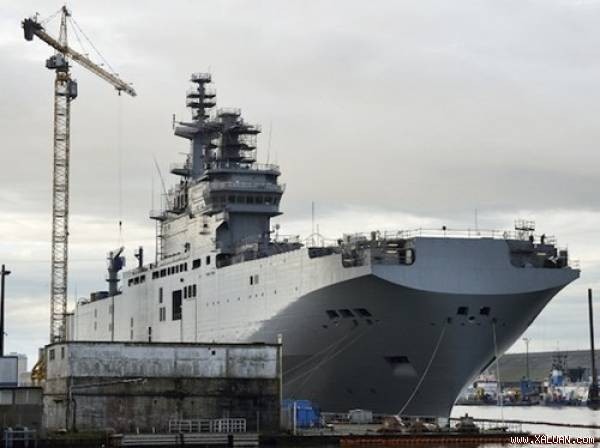 2 tàu Mistral Pháp đóng cho Nga sẽ được bán cho Ai Cập với giá 950 triệu USD