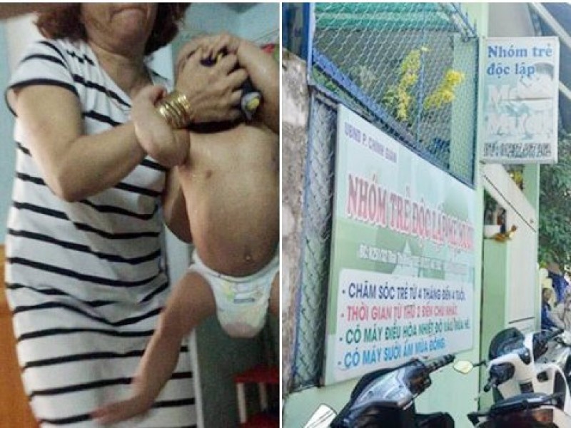 Bảo mẫu Nhóm trẻ độc lập Mẹ Mười tại Đà Nẵng bạo hành trẻ khiến dư luận bức xúc 