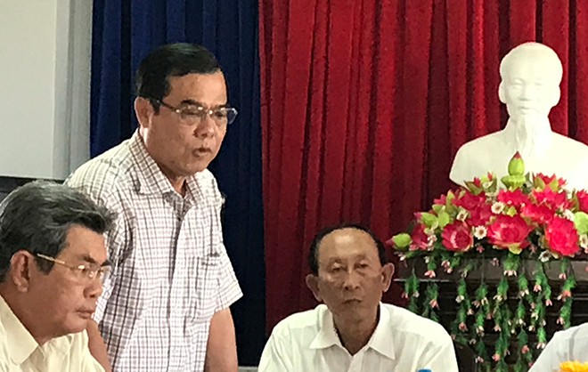 Ông Nguyễn Tấn Khương, Chánh văn phòng, người phát ngôn UBND tỉnh Bạc Liêu