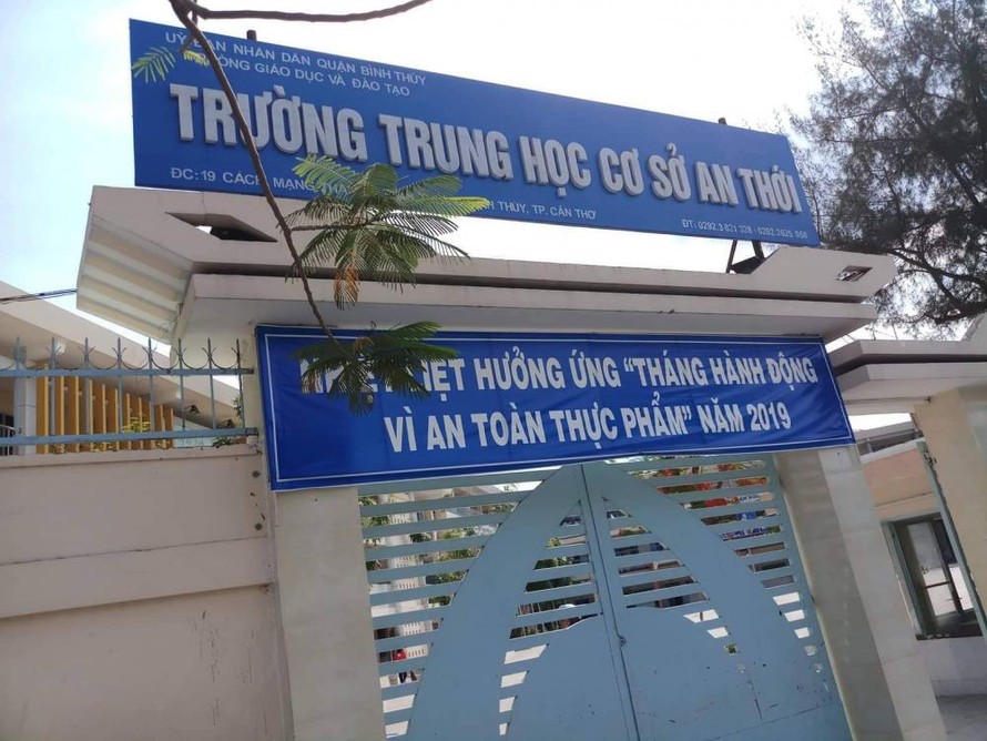  Trường THCS An Thới (quận Bình Thủy, TP. Cần Thơ). 