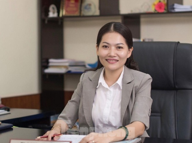 Tân Giám đốc Sở GD-ĐT Bình Dương - Nguyễn Thị Nhật Hằng. 