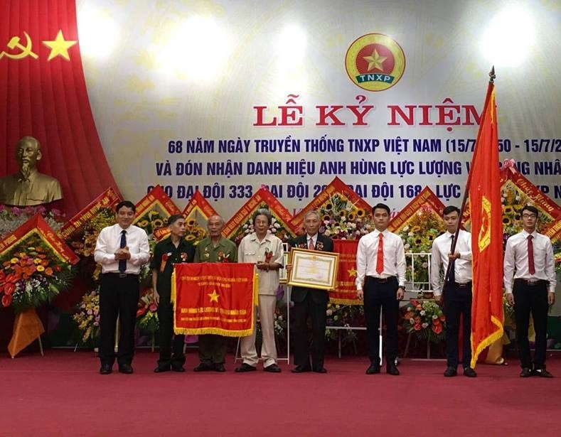 Ba đơn vị TNXP Nghệ An nhận danh hiệu Anh hùng LLVT Nhân dân