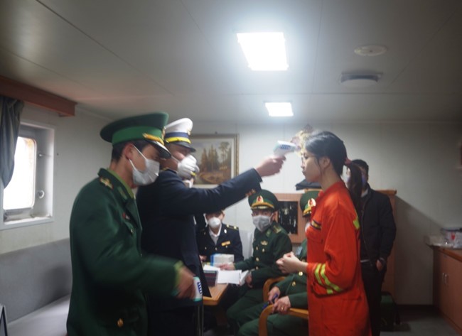 Không cấp thị thực cho thuyền viên Trung Quốc ở vùng dịch nhập cảng vào Vũng Áng