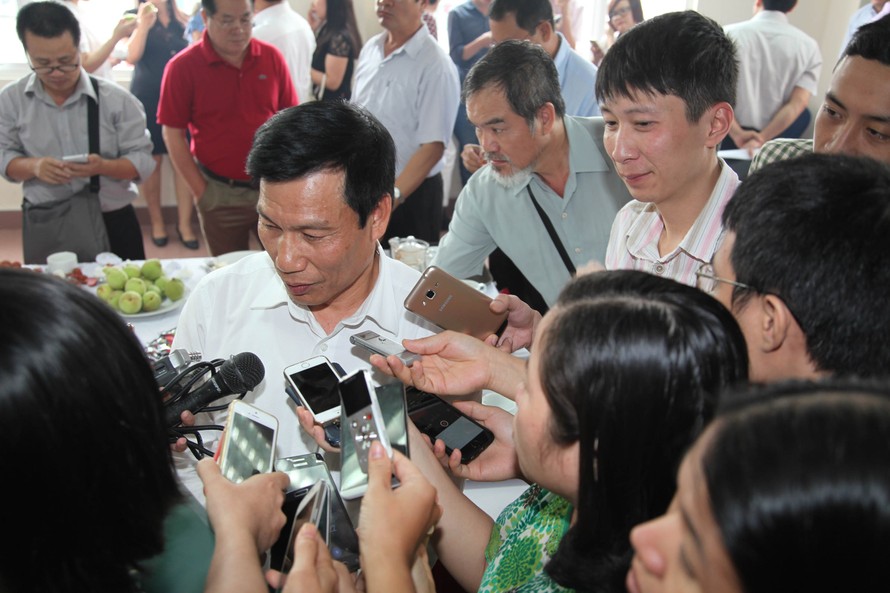 Bộ trưởng Bộ VHTTDL Nguyễn Ngọc Thiện khẳng định kiên quyết xử lý nghiêm các hành vi du khách xuyên tạc lịch sử, văn hoá Việt Nam. Ảnh: Phạm Hà