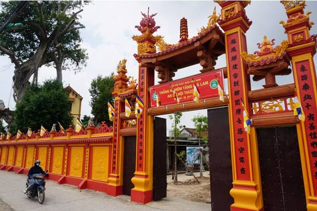 Nhiều sai phạm tại di tích quốc gia chùa Khúc Thuỷ Ảnh: Kỳ Sơn