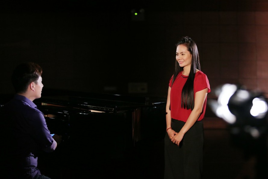 Lương Nguyệt Anh và Danh Tùng đóng chung phim ca nhạc "Bình minh cuối con đường"