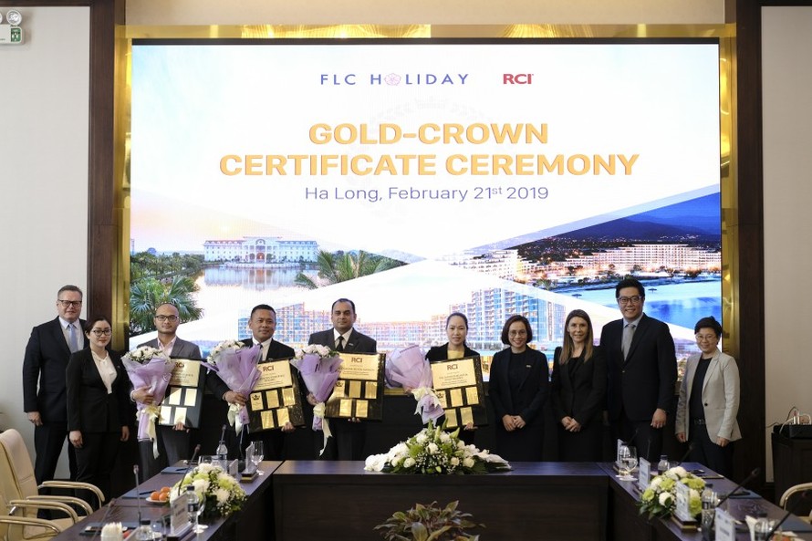 Bốn quần thể của tập đoàn FLC nhận giấy chứng nhận Gold Crown