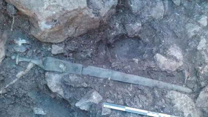 Thanh kiếm hơn 3 nghìn tuổi phát hiện tại Tây Ban Nha