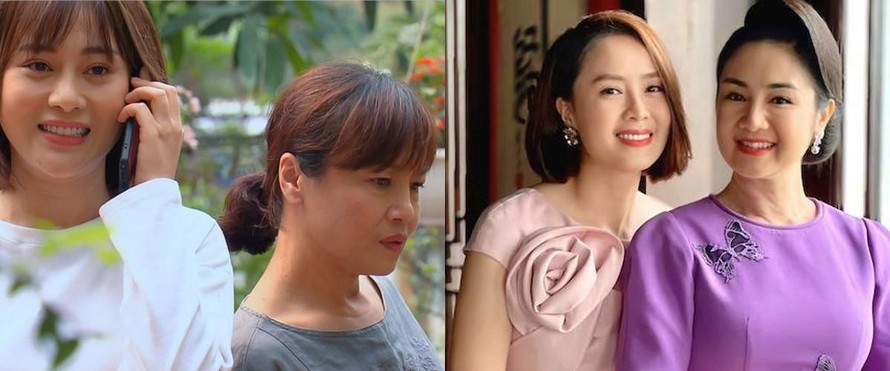 Mẹ con Tú Oanh-Phương Oanh bất ngờ có tên đề cử ở VTV Awards 2021