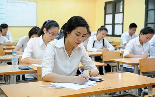 Học sinh Hà Nội với đợt thi thử THPT quốc gia 2019.