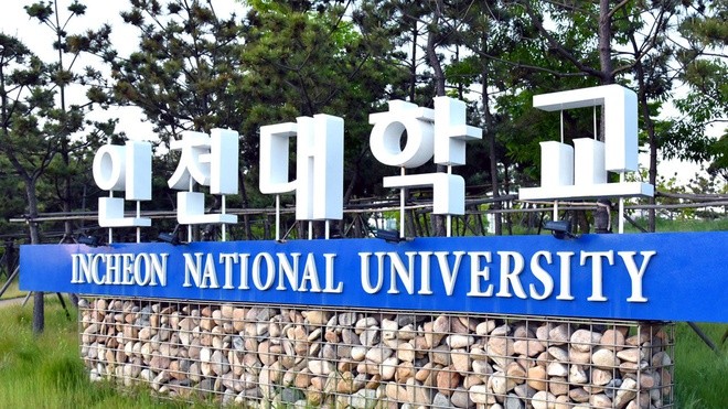 Đại học Quốc gia Incheon (Hàn Quốc), nơi thông báo sinh viên Việt Nam biến mất. 