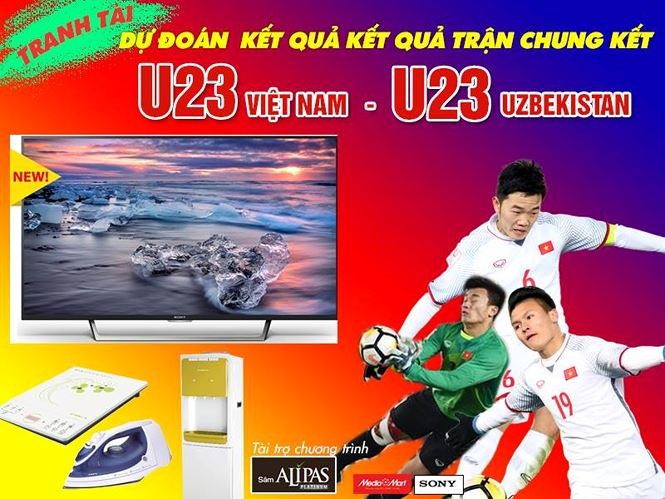 Bốc thăm trúng giải dự đoán kết quả trận U23 Việt Nam – Uzbekistan