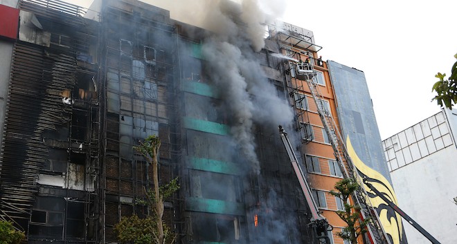 Hà Nội đã xảy ra 65 vụ cháy trong tháng 11