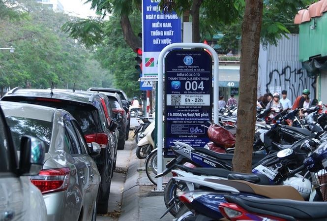 Triển khai ứng dụng đỗ xe thông minh trên 9 quận nội thành Hà Nội 