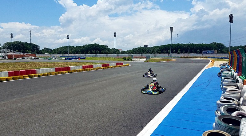 Một giải đua Go-kart (F1 mini) được tổ chức tại Việt Nam