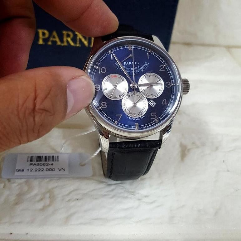 Đồng hồ Parnis Trung Quốc gắn 'mắc' Thụy Sĩ để dễ bán hàng?!