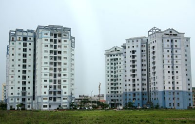 Một dự án nhà tái định cư tại Hà Nội