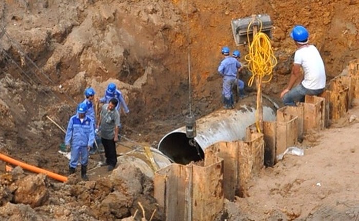 Nếu vỡ đường ống nước sông Đà, Hà Nội khắc phục ra sao?